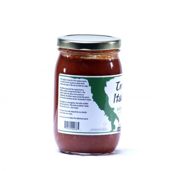 Truly Italian Marinara Sauce Label