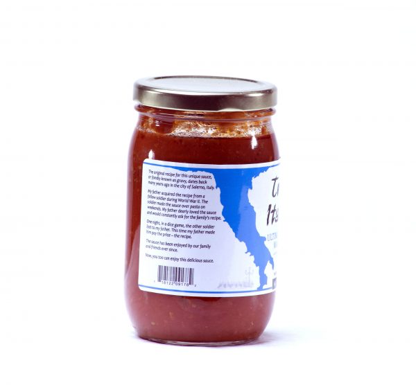 Truly Italian Ultimate Garlic Marinara Sauce Label